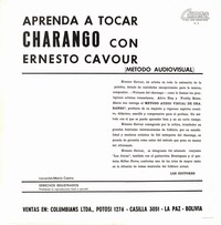 Ernesto Cavour "Aprenda a tocar charango con E. Cavour"